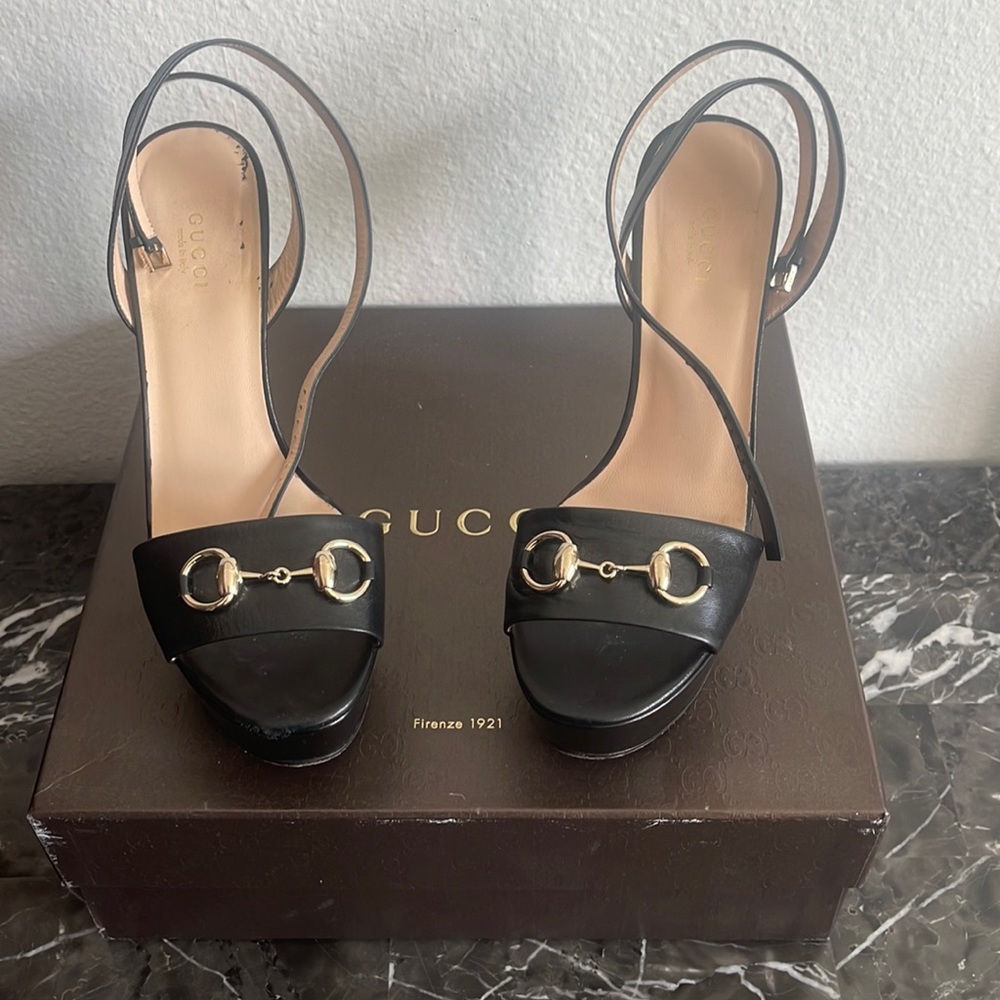 platform heels gucci
